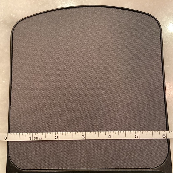 NWT* Fellowes 91741 Gel Wrist Rest & Mouse Pad Graphite/platinum - Picture 5 of 15